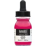 Liquitex 4260388 Akrylic Ink, rubinröd, 30 ml – akryltuska