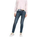 Blåa Skinny jeans med glitter från Liu Jo Jeans på rea för Damer 