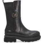 Casual Svarta Ankle-boots från Liu Jo på rea i Läder för Damer 