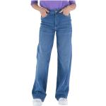 Blåa Flare jeans med strass från Liu Jo Jeans på rea för Damer 
