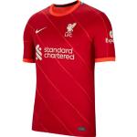 Karminröda Liverpool FC Fotbollströjor från Nike i Storlek M för Herrar 