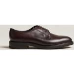 Mörkbruna Derby-skor från Loake i storlek 41,5 i Läder för Herrar 