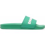 Gröna Slip in-sandaler från DSQUARED2 på rea i storlek 39 med Slip-on med öppen tå i Gummi 