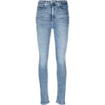 Blåa Skinny jeans med broderi från Calvin Klein Jeans på rea med L32 med W31 i Denim för Damer 