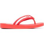 Randiga Röda Slip in-sandaler från KENZO på rea i storlek 40 med Slip-on med Fyrkantig tå i Gummi 