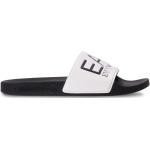 Vita Slip in-sandaler från Armani Emporio Armani med Slip-on med rundad tå i Gummi för Herrar 