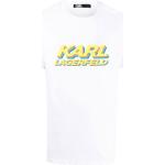 Vita Kortärmade Kortärmade T-shirts från Karl Lagerfeld på rea för Herrar 