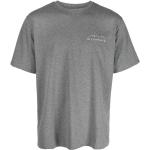 Gråa Kortärmade Kortärmade T-shirts från Throwback på rea i Storlek M för Herrar 
