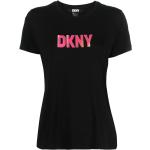 Svarta Kortärmade Kortärmade T-shirts från DKNY | Donna Karan på rea i Storlek S i Modal för Damer 