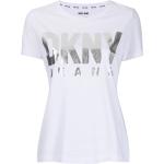 Vita Kortärmade Kortärmade T-shirts från DKNY | Donna Karan på rea i Storlek XS i Modal för Damer 