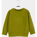 Casual Ekologiska Gröna Sweatshirts för barn 