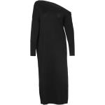 Knälånga Svarta Stickade klänningar från My Essential Wardrobe i Storlek XS för Damer 