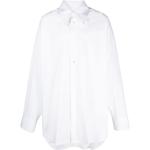 Vita Långärmade skjortor i Extra Långa från Maison Martin Margiela MM6 på rea i Storlek S för Damer 