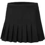 Retro Svarta Plisserade kjolar på rea för Damer 