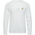 Vita Långärmade Långärmade T-shirts från Lyle & Scott i Storlek S 