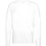 Vita Långärmade Långärmade T-shirts från Resteröds i Storlek S i Bambu 