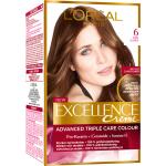 Franska Gråa Hårfärger Glossy från L'Oreal Excellence med Ceramid med Vårdande effekt för Damer 