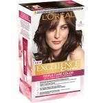 L'oréal Paris Excellence Color Cream Kit 4 Brown Beauty Women Hair Care Color Treatments Nude L'Oréal Paris