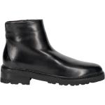 Svarta Ankle-boots från Lorenzo Masiero på rea i Läder för Damer 