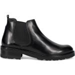 Svarta Chelsea-boots från Lorenzo Masiero på rea i Nappa för Damer 