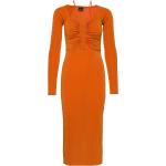 Knälånga Orange Knälånga klänningar från Gina Tricot i Storlek XS för Damer 