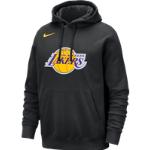 Svarta LA Lakers Huvtröjor från Nike i Fleece 