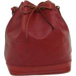 Vintage Hållbara Röda Bucket bags från Louis Vuitton i Canvas för Damer 