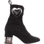 Svarta Ankle-boots från Moschino Love Moschino på rea för Damer 
