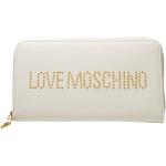 Vita Plånböcker med dragkedja från Moschino Love Moschino på rea i Polyester för Damer 