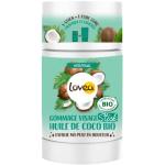 Franska Ekologiska Naturliga Veganska Ansiktsskrubb från Lovea med Kokosolja med Exfolierande effekt 