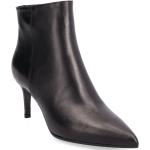 Low Classic Stilletto Bootie Shoes Boots Ankle Boots Ankle Boots With Heel Black Apair