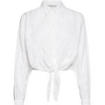 Vita Långärmade Långärmade skjortor från Guess Guess Jeans i Storlek XL 