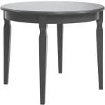 Gråa Runda matbord från Skånska Möbelhuset förlängningsbara med diameter 95cm 