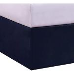 Marinblåa Sängkappor i Mikrofiber - 35 cm 