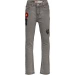 Lvb-512 Slim Taper Fit Jeans With Patches Bottoms Jeans Skinny Jeans Grey Levi's