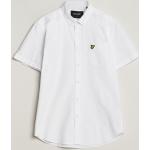 Vita Kortärmade Kortärmade skjortor från Lyle & Scott i Storlek XL med Button down i Bomull för Herrar 