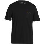 Svarta Kortärmade Kortärmade T-shirts från Lyle & Scott på rea i Storlek XL i Bomull för Herrar 
