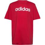 Röda Kortärmade Kortärmade T-shirts från adidas Sportswear i Storlek XS 