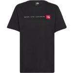 Svarta Kortärmade Tränings t-shirts från The North Face Never Stop i Storlek XS 
