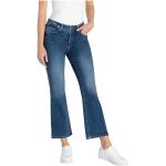 Blåa Flare jeans från MAC Mode i Storlek M i Denim för Damer 