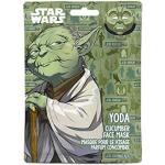 Guldiga Star Wars Yoda Ansiktsmasker med Gurka med Vårdande effekt Lotion för Flickor 