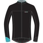 Madison herr Roadrace Light långärmad tröja, svart/blå Curaco, xxl