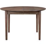 Moderna Runda matbord förlängningsbara med diameter 160cm i Ek 