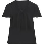Svarta Kortärmade Kortärmade blusar från Zizzi i Storlek 4 XL för Damer 