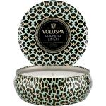 Maison 3 Wick Tin Candle 340g - French Linen