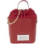 Röda Handväskor i skinn från Maison Martin Margiela i Kalvskinn för Damer 