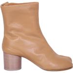 Beige Ankle-boots från Maison Martin Margiela i Kalvskinn för Damer 