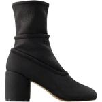 Svarta Ankle-boots från Maison Martin Margiela på rea i storlek 40 med spetsig tå för Damer 