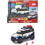 Flerfärgade Land Rover Leksaksbilar från Majorette i Metall för barn 3 till 5 år med Polis-tema 