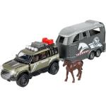 Flerfärgade Land Rover Leksaksfordon från Majorette i Metall för barn 3 till 5 år med Häst-tema 